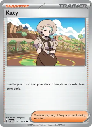 Katy #177 · Scarlet & Violet Pokémon card