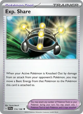 Exp. Share #174 · Scarlet & Violet Pokémon card