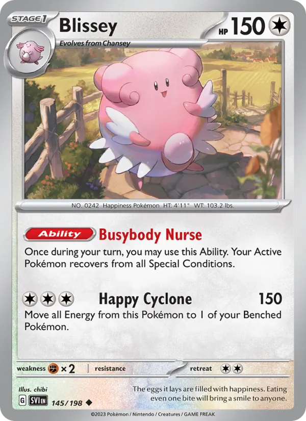 Blissey full card art