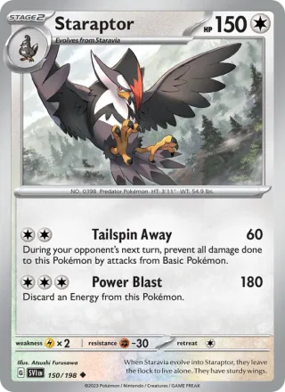 Staraptor #150 · Scarlet & Violet Pokémon card