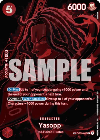 Yasopp (Championship 25-26 Offline Regionals Season 2) #OP09-013-championship-25-26-offline-regionals-season-2 · One Piece Promotion Cards One Piece card