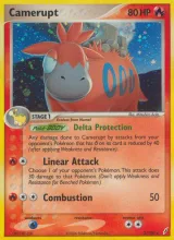 Camerupt · Crystal Guardians Pokémon card