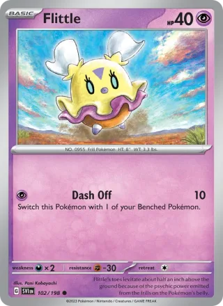 Flittle #102 · Scarlet & Violet Pokémon card