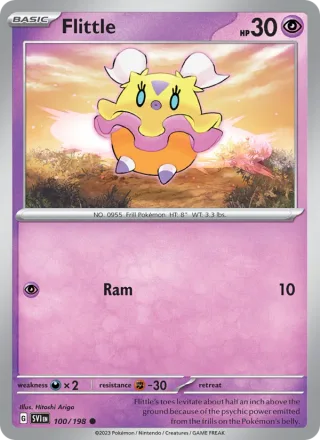 Flittle #100 · Scarlet & Violet Pokémon card