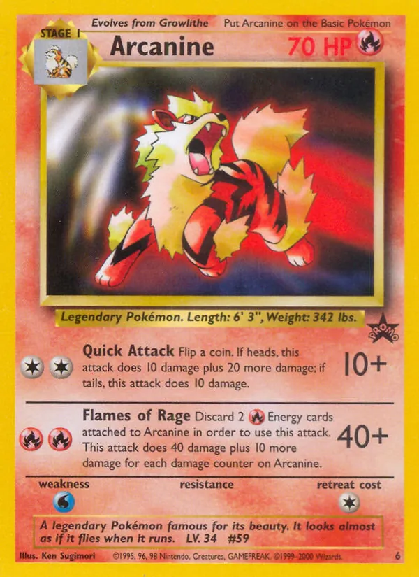 Arcanine full card art