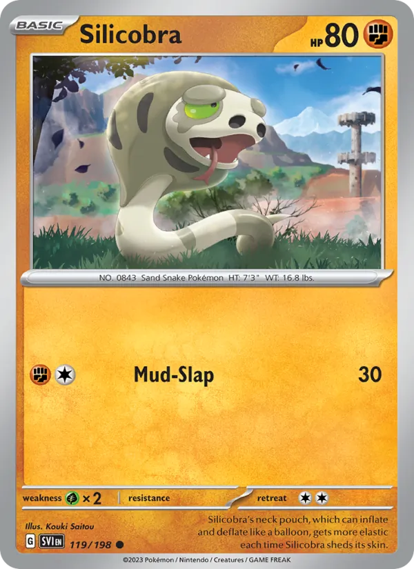 Silicobra full card art
