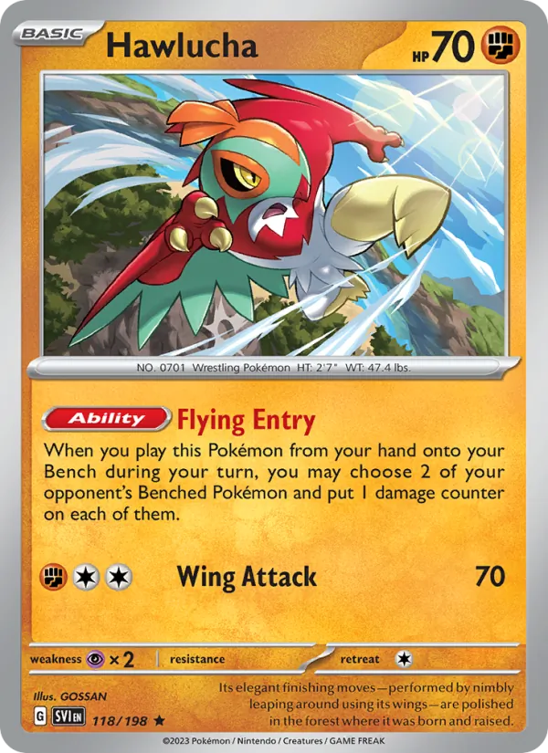 Hawlucha full card art