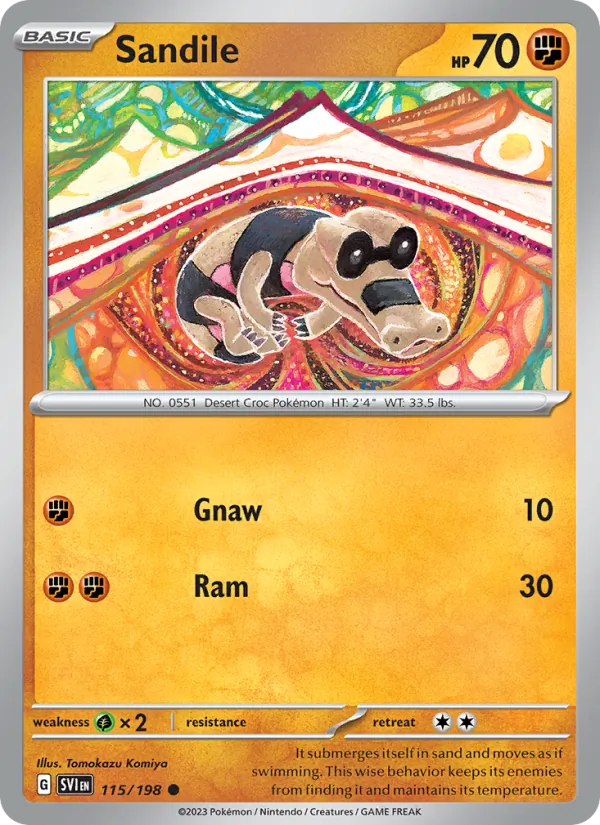Sandile full card art