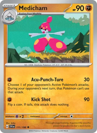 Medicham #111 · Scarlet & Violet Pokémon card