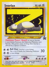 Snorlax · Wizards Black Star Promos Pokémon card
