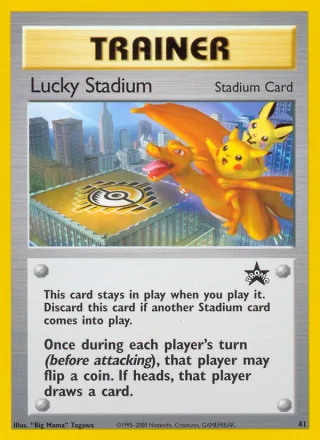 Lucky Stadium #41 · Wizards Black Star Promos Pokémon card