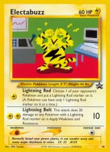 Electabuzz · Wizards Black Star Promos Pokémon card
