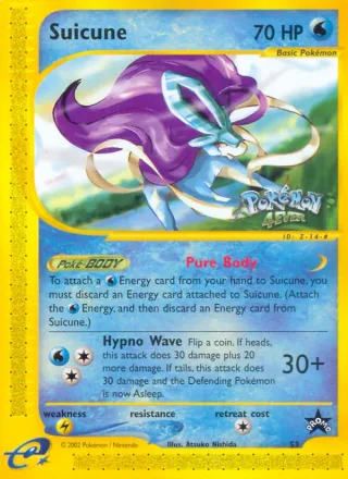 Suicune #53 · Wizards Black Star Promos Pokémon card