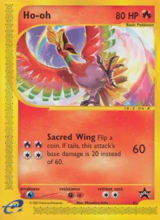 Ho-oh #52 · Wizards Black Star Promos Pokémon card