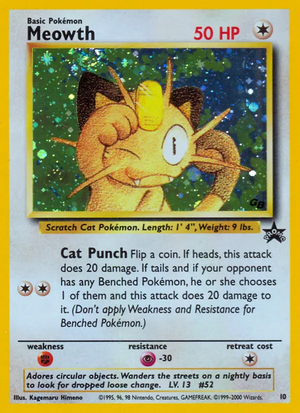 Meowth full card art