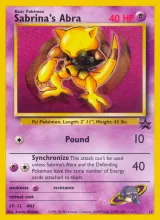 Sabrina's Abra · Wizards Black Star Promos Pokémon card