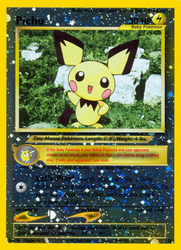 Pichu full card art