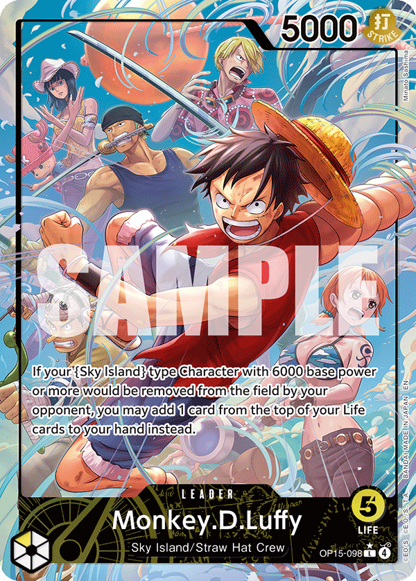 Monkey.D.Luffy (Luffy Deck) full card art