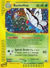 Butterfree · Expedition Base Set Pokémon card