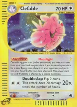 Clefable · Expedition Base Set Pokémon card