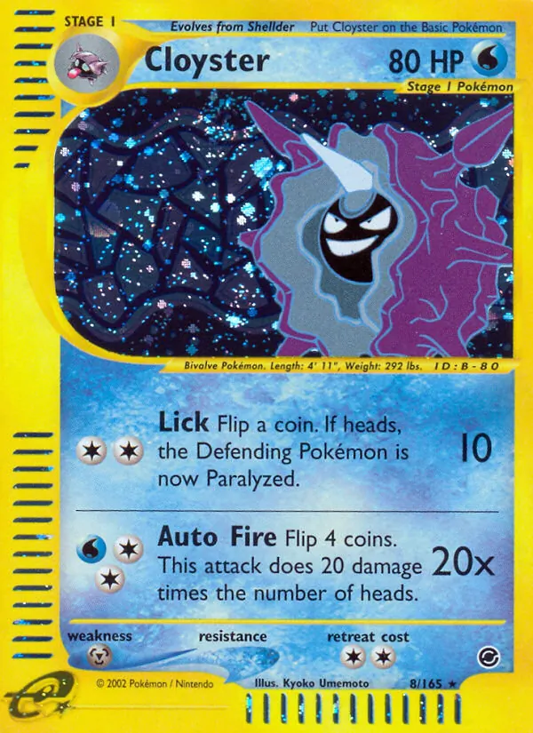 Cloyster full card art