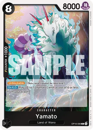 Yamato #OP16-096 · The Time of Battle One Piece card