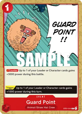 Guard Point #ST01-014 · Revision Pack Cards One Piece card