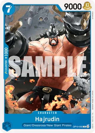 Hajrudin #OP10-050 · Royal Blood One Piece card