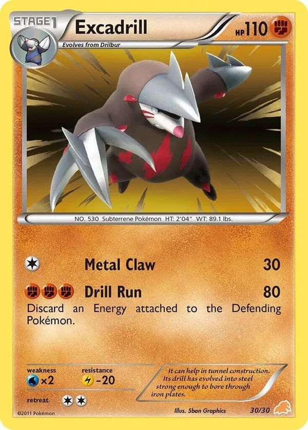Excadrill full card art