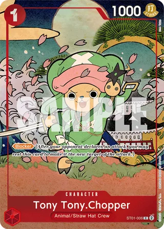 Tony Tony.Chopper (Gift Collection 2023) #ST01-006-gift-collection-2023 · One Piece Promotion Cards One Piece card