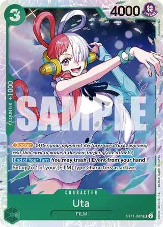 Uta #ST11-002 · ST-11: Starter Deck 11 Uta One Piece card