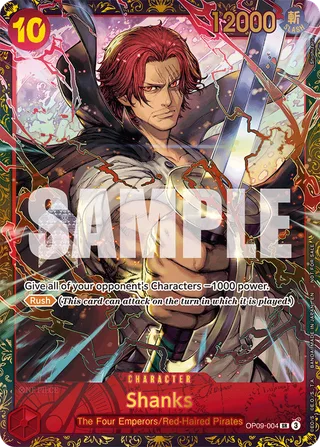 DON!! Card (Double Pack Set Vol. 12) (Shanks) #don-card-double-pack-set-vol-12-shanks · The World's Strongest Warriors One Piece card