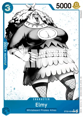 Elmy (Parallel) #ST22-004-parallel · ST-22: Starter Deck 22 Ace & Newgate One Piece card