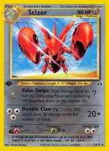 Scizor · Neo Discovery Pokémon card