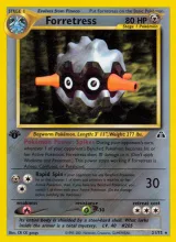 Forretress · Neo Discovery Pokémon card