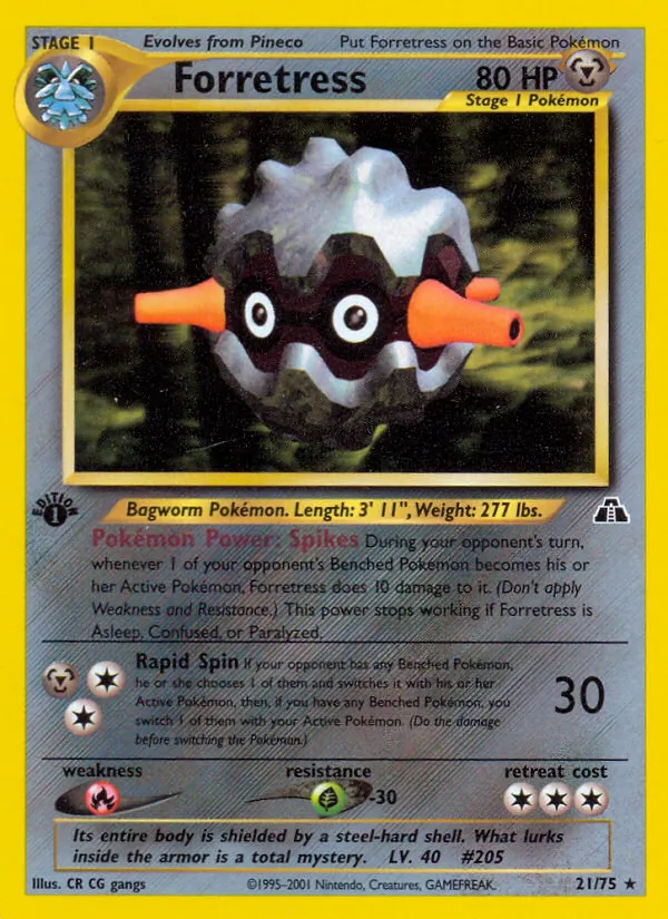 Forretress full card art
