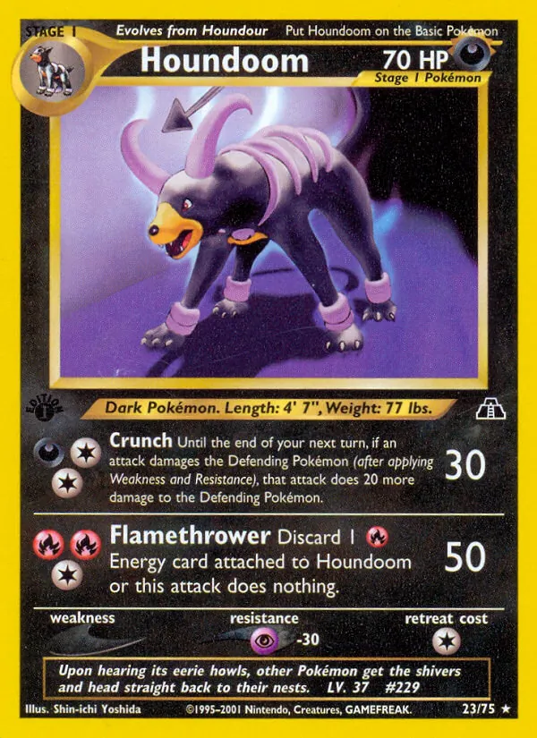 Houndoom full card art