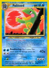 Politoed · Neo Discovery Pokémon card