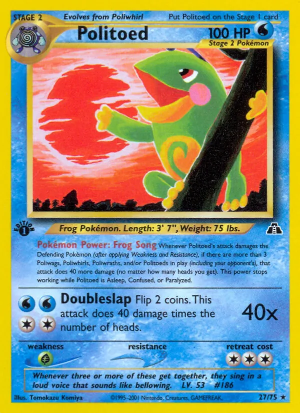 Politoed full card art