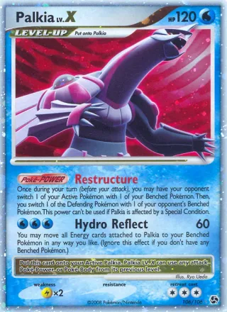 Palkia #106 · Great Encounters Pokémon card