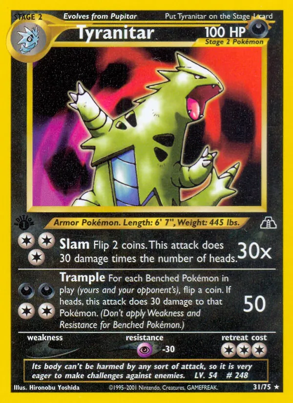 Tyranitar full card art