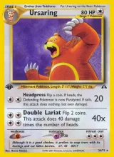 Ursaring · Neo Discovery Pokémon card