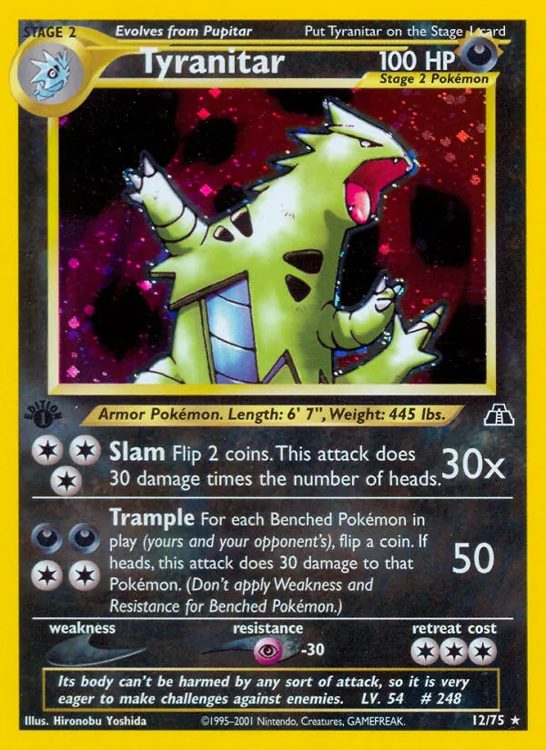 Tyranitar full card art