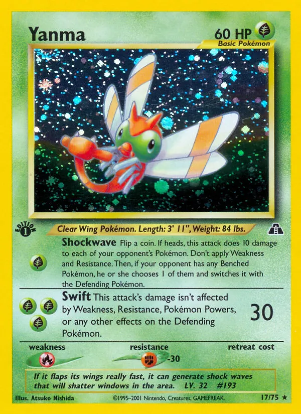 Yanma full card art