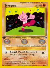 Tyrogue · Neo Discovery Pokémon card