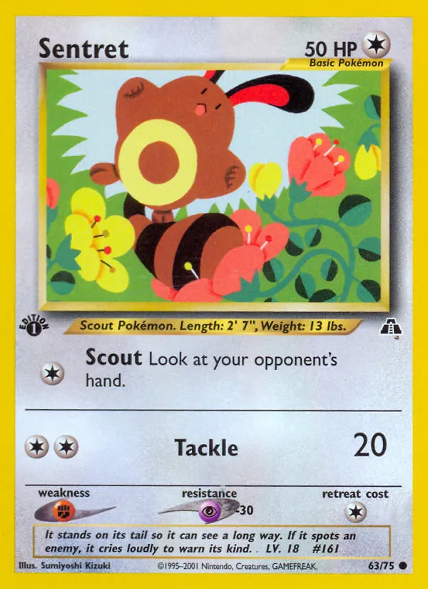 Sentret full card art