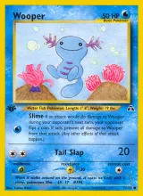 Wooper · Neo Discovery Pokémon card