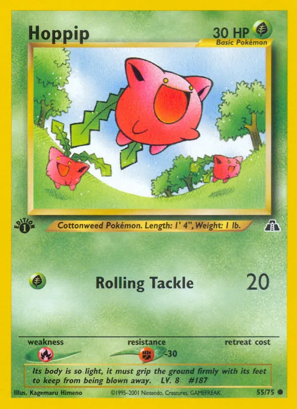Hoppip full card art
