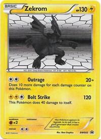 Zekrom #BW05 · BW Black Star Promos Pokémon card