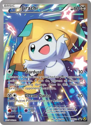 Jirachi #XY67a · XY Black Star Promos Pokémon card